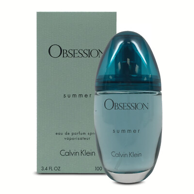 Calvin Klein Obsession Summer For Women 3.4 oz 100ml EDP Spray Sealed In Box $65.00