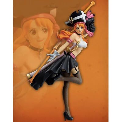 #ad Bandai Namco One Piece Ichibansho NAMI Film Red Anime Action Figure Statue $65.96