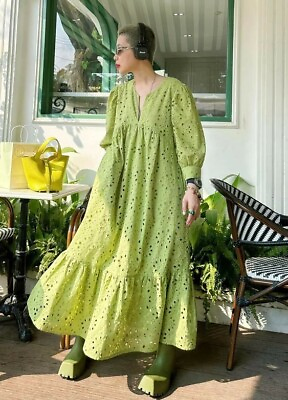 #ad #ad Plus Size Womens Holiday Maxi Dress Sundress Summer Beach Long Boho Green Dress $134.10