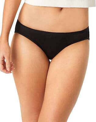 #ad Hanes Bikini Panties 12 Pack Womens Underwear Cool Comfort Breathable No Ride Up $17.15