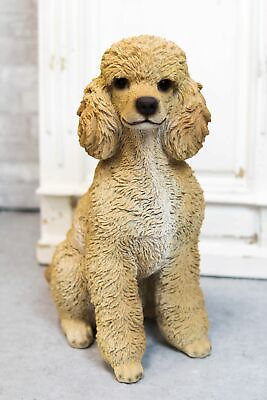 #ad #ad Large Realistic Groomed Brown Poodle Statue 18.5quot;H Animal Pet Pal Poodles Dog $139.99