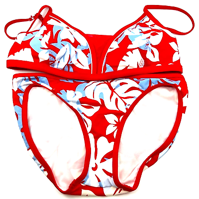 #ad NEW Lands’ End Tropical Bikini 2 Piece Set $25.75