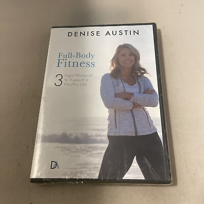 #ad Denise Austin Full Body Fitness DVD 3 Light Workouts To Support A Healthy Life $11.95