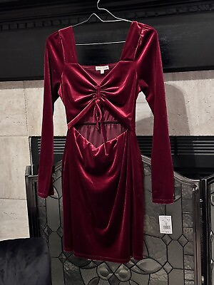 #ad #ad Red velvet cocktail dress $59.00