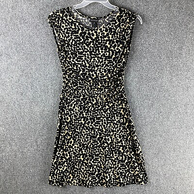 En Focus Petite Dress Size 8P Women#x27;s A Line Polyester Blend Multicolor Adults $21.99
