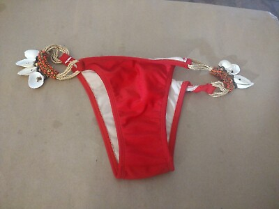 #ad Women#x27;s SEA SHELLS Swimsuit Bikini Bottoms Area Brand Size Medium $11.11