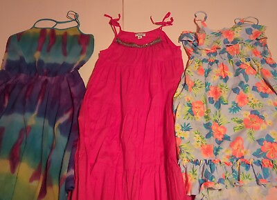 #ad The Children#x27;s Place Old Navy Dresses Size 14 Girls Lot Of 3 $20.00