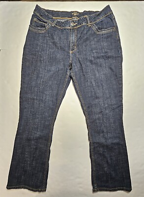 #ad Riders By Lee Straight Leg Jeans Dark Wash Women#x27;s Size 20 WM $12.59