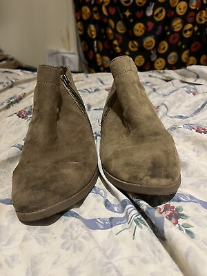#ad womens leather ankle boots size 10 $10.00