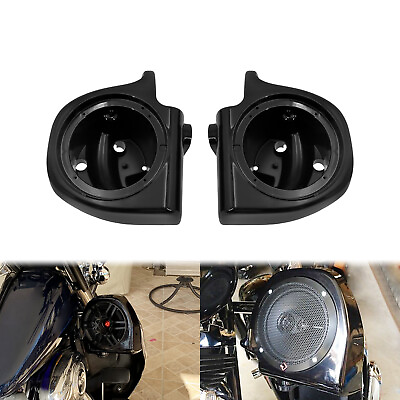 6.5quot; Lower Vented Fairing Speaker Pods For Harley Touring Street Electra Glide $28.79