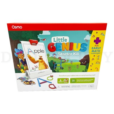 NEW Osmo Little Genius kit for ipad 6 Educational Learning Games Ages 3 5 $29.99