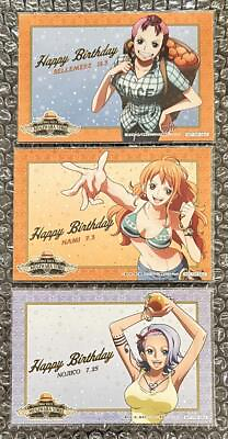 #ad One Piece Birthday Card Bromide Nami Nojiko Bellmer 3 Set $39.89