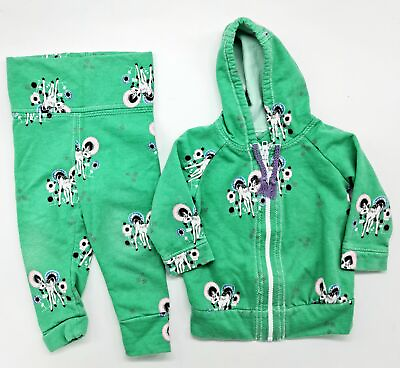 #ad Great Dawanda Baby Handmade Set Trousers Hooded Jacket Size 74 80 $21.25