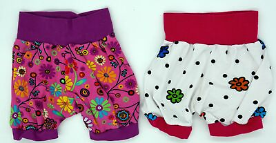 #ad 2 Great Baby Dawanda Panda Handmade Trousers Size 56 62 $12.14
