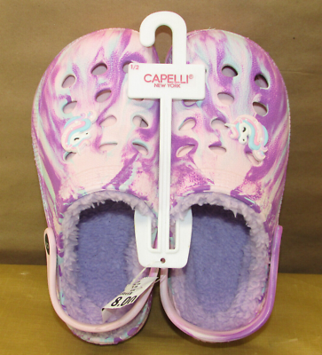 #ad #ad Capelli new york Girls Watercolor Printed Injected EVA Clog Size 1 2 $17.95