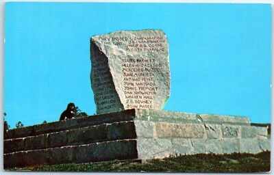 Postcard quot;They Passed This Wayquot; Monument Temecula California USA $8.15