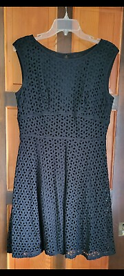 #ad Loft sleeveless black cocktail dress Size 8 $25.00