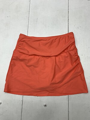 #ad #ad Unbranded Womens Peach Swim Skirt Size Large $14.00