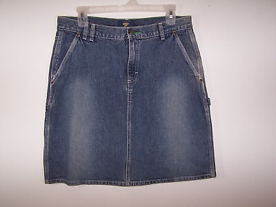 #ad NWOT Osh Kosh B#x27;Gosh Denim Carpenter Skirt Women#x27;s Size 14 $19.00