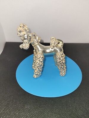 #ad #ad Sterling Silver French Poodle Dog Figurine 3.25 Inches Tall 60 Grams $99.58