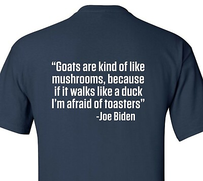 #ad Joe Biden Quote T Shirt funny gift anti pro Trump president election sucks humor $16.00