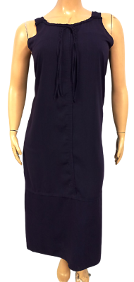 #ad * Women#x27;s purple sleeveless braid detail round neck plus size maxi dress 1X $16.99