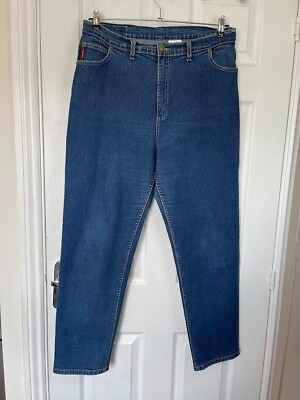 #ad Next Size 20 2000#x27;s Blue Denim Boyfriend Jeans GBP 15.00