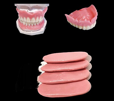 #ad DIY Denture Gum Adhesive Reliner Kit Not Medical Device $39.99