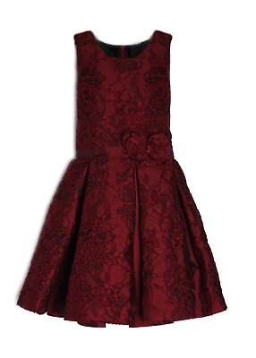 #ad Isobella amp; Chloe NWT Ruby Spice Party Dress Girls Size 7 $39.00