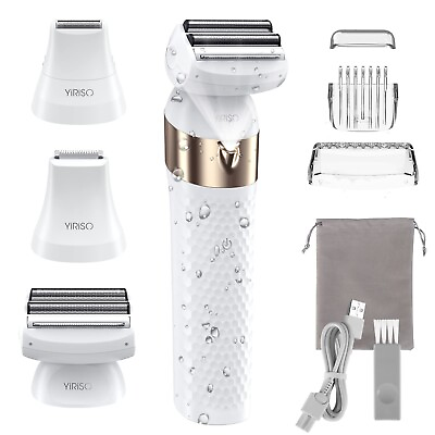 #ad Women Bikini Trimmers Electric Razor 3 in 1 Rechargeable Cordless Electric S... $38.67