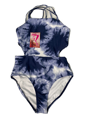 Kanu Surf Girls#x27; Beach Sport Cut Out 1 Piece Swimsuit Girls 16 Store Return $17.21
