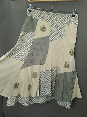 #ad Next skirt size 12 patchwork GBP 13.99