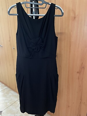 BCBGMAXAZRIA Women Black Cocktail Dress Size 8 $30.00
