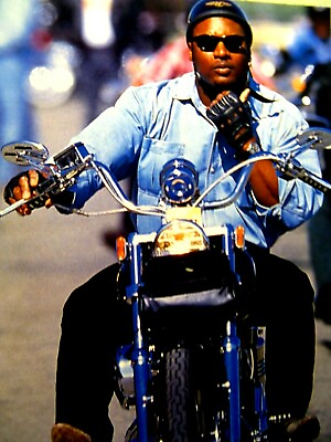 #ad 1995 Bo Jackson Magazine Picture Original Bo On Harley 85 x 11quot; $4.76