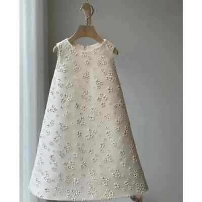 #ad Children#x27;s Princess Evening Gown Bow Design Girls Birthday Baptism Party Dress $37.33