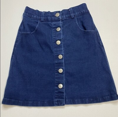 #ad True Religion Denim Mini Skirt Size S $22.00