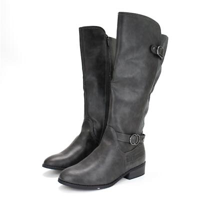 #ad Karen Scott Women#x27;s Leandraa Extra Wide Calf Riding Boots $44.75