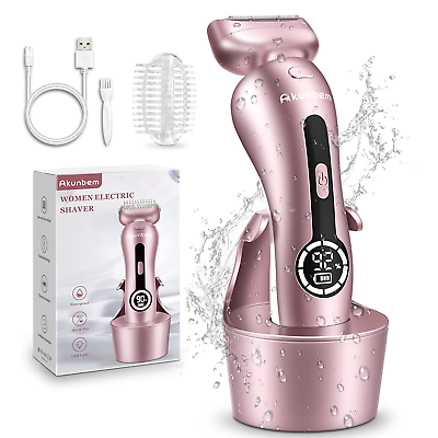 #ad Womens Electric Shaver Legs Bikini Underarm Public Hairs Rechargeable Wet Use $66.95