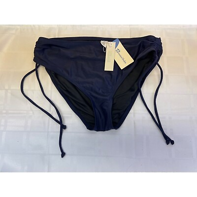 #ad Bonneuitbebe Women#x27;s Medium Bikini Bottoms Full Coverage UPF 50 Elastic Cinch $21.24