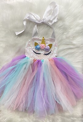#ad Unicorn Tutu Dress for Girls Birthday Party Cosplay Princess Costume. Halloween $9.99