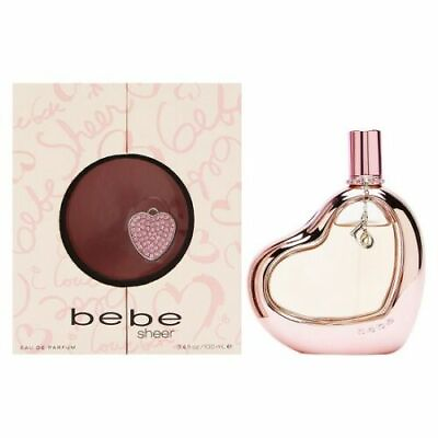 Bebe Sheer For Women Perfume Eau De Parfum 3.4 oz 100 ml EDP Spray New $24.64