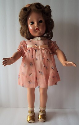 #ad #ad Effanbee Little Lady Anne Shirley 18” Composition Doll Vintage amp; All Original $118.75