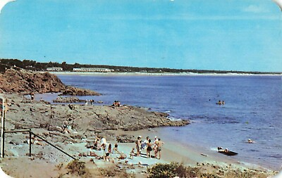 Postcard Little Beach Ogunquit Maine $4.55