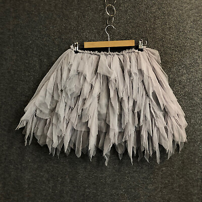 #ad Unbranded Juniors Girls Tutu Skirt Color Gray Skirt Size 30quot; Waist Lace NWOT $9.99