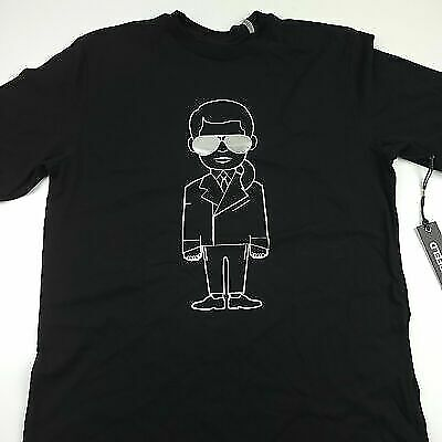 Karl Lagerfeld Crewneck Designer T Shirt Mens Size $21.99