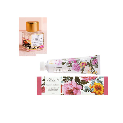 Lollia Always in Rose Little Luxe Eau de Parfum with Petite Treat Hand Cream $17.80