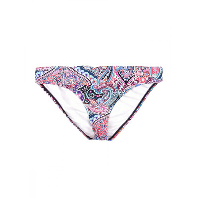 La Blanca Shirred Sash Bikini Bottom Multi Color Paisley $27.33
