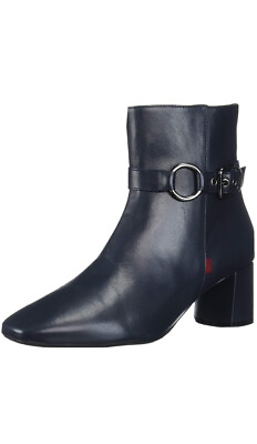 #ad #ad marc joseph womens boots Size 9.5 Navy Nappa $70.00