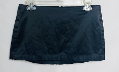 SpaceGirlz Satin Mini Skirt Black Size 3 $9.99
