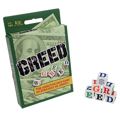 #ad TDC Games Greed Dice Game $10.99